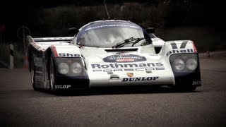 Flat Out In a Le Mans Winning Porsche 962  CHRIS HARRIS ON CARS [upl. by Zamir]