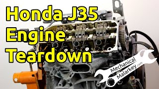 Honda J35 Engine Teardown [upl. by Veriee210]