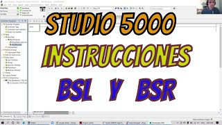 Instrucción BSL y BSR  Desplazamiento De Bits  Studio 5000 [upl. by Neeloj]