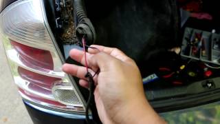 How to Fix License Plate Lights problem on 20072012 Nissan Sentra [upl. by Mortimer737]