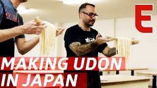 Making Udon From Scratch With A MichelinStarred Chef — The Udon Show [upl. by Ashlen]