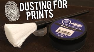 How to Lift Fingerprints Dusting For Prints [upl. by Garretson]