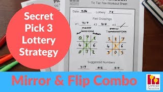 Secret Lottery Strategy To Win Pick 3 [upl. by Errehs]