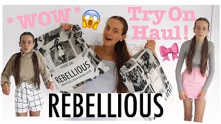 HUGE AUTUMN CLOTHING HAUL  TESTING REBELLIOUS FASHION😍🎀💕 [upl. by Innor685]