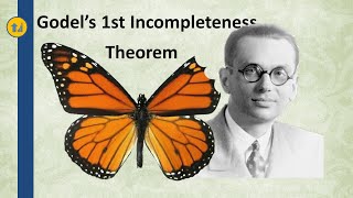 Godels 1st Incompleteness Theorem  Proof by Diagonalization [upl. by Talie]