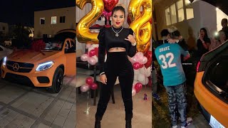 Así sorprende Anuel AA a karol G en su cumpleaños  San Valentin [upl. by Najar]