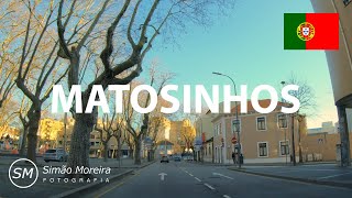 Driving Downtown Matosinhos  Porto  Portugal [upl. by Marchal182]