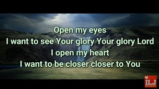 Hillsong  Open My Eyes Lyric Video  ILOVEJESUS [upl. by Todd]