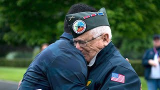 WWII Battlefield Return  Heroes Return To Normandy 74th DDAY Anniversary [upl. by Ybreh]