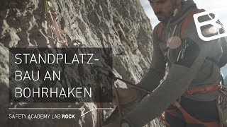 Anleitung Standplatzbau Reihenschaltung mit 2 Bohrhaken  Tutorial 1643  LAB ROCK [upl. by Halladba32]