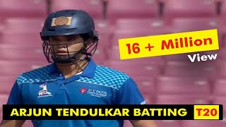 Arjun Tendulkar Batting  T20 LEAGUE 2019 [upl. by Gillie]