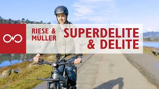 Review Riese amp Muller Delite amp Superdelite Full Suspension Electric Bike [upl. by Barrada]