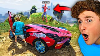 Playing As A MONSTER In GTA 5 Rampage Mod [upl. by Ahsiuqram215]