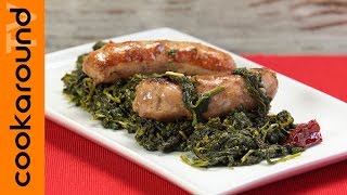 Salsiccia e friarielli  Ricette secondi sfiziosi [upl. by Aehcsrop]