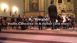 Vivaldi Violin Concerto in A minor 3rd mov [upl. by Anera]