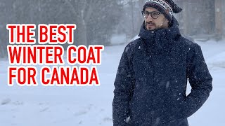 THE BEST WINTER COAT IN CANADA  Arcteryx Therme Parka Review [upl. by Brittan]