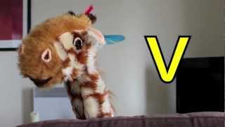 Geraldine the Giraffe learns v [upl. by Mahsih]