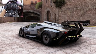 1600HP Lamborghini Essenza SCV12  Forza Horizon 5  Thrustmaster TX [upl. by Noe401]