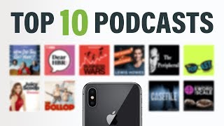 Top 10 Podcasts To Listen To [upl. by Aiekam535]