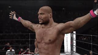 UFC Undisputed 3 Gameplay Pride FC Rampage Jackson vs Kevin Randleman [upl. by Asillam]