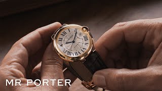 Best Of Two Cartier Dress Watches  MR PORTER [upl. by Henley34]