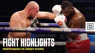 HIGHLIGHTS  Martin Bakole vs Sergey Kuzmin [upl. by Nrehtac]