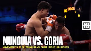 FIGHT HIGHLIGHTS Jaime Munguia vs Gonazlo Coria [upl. by Blight309]