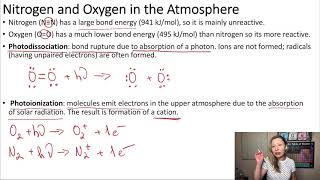 Photochemical Reactions in the Atmosphere The Wavelength and Frequency Required to Break a Bond [upl. by Kelwunn]