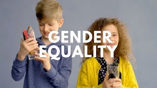 Child Social Experiment Looks At Gender Equality [upl. by Servais481]