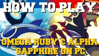 HOW TO POKEMON OMEGA RUBY AND ALPHA SAPPHIRE ON IN 4K MAXIMUM PERFORMANCE CITRA EMULATOR [upl. by Yekcor]