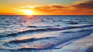 Relaxing Music with Ocean Waves Beautiful Piano Sleep Music Stress Relief Wave Sounds [upl. by Enaasiali]