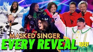 Every Masked Singer Reveal 2021  Season 5 [upl. by Golter]