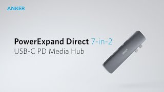 Anker  PowerExpand Direct 7in2 USBC PD Media Hub  Hub [upl. by Slyke]