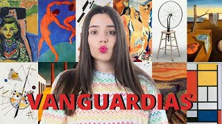 VANGUARDIAS ARTÍSTICAS CRONOLOGÍA y RESUMEN  ARTE CONTEMPORÁNEO [upl. by Varin]