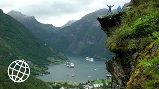 Geirangerfjord Norway Amazing Places [upl. by Kos]