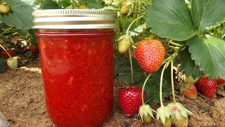 How to Make Strawberry Freezer Jam [upl. by Drucilla386]