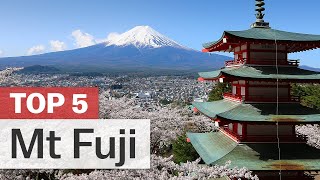 Top 5 Things to do Around Fuji  japanguidecom [upl. by Endys]