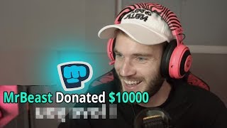 Donating 10000 To Pewdiepie [upl. by Zea]