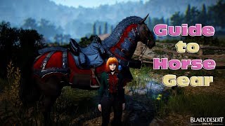 BDO  Guide to Horse Gear  For Speed and Combat [upl. by Finnigan]