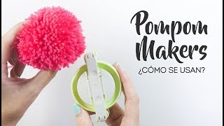 Como hacer pompones lana  Pom Pom Maker [upl. by Jumbala]