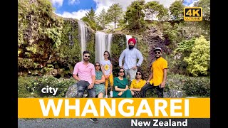 Whangarei city NZ  4K Quarry Gardens  Whangarei Falls  Sikh temple  best places to visit in NZ [upl. by Solenne]