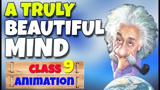 a truly beautiful mind class 9 a truly beautiful mind in Hindi animation summary [upl. by Enyrat]