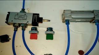 Solenoid valve working and connection practically [upl. by Hildegaard161]