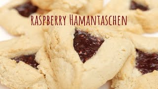 The HEALTHIEST Hamantaschen Recipe  Vegan Eggless Gluten Free Oil Free Raspberry Flavor [upl. by Eng]