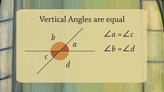 Complementary Supplementary amp Vertical Angles  Geometry [upl. by Pantin]