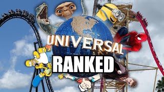 Every Ride at Universal Orlando Resort RANKED [upl. by Acsirp]