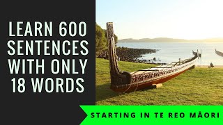 Learn 600 sentences with just 18 words in te reo Māori  MAORI LANGUAGE FOR BEGINNERS [upl. by Noirb155]