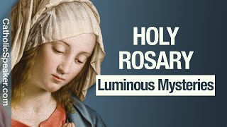 HOLY ROSARY  Luminous Mysteries Thursday [upl. by Nivrad903]