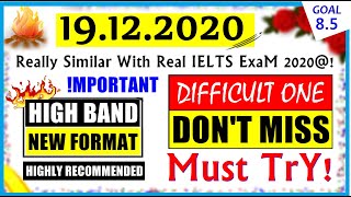 IELTS LISTENING PRACTICE TEST 2020 WITH ANSWERS  19122020  BEST HARD IELTS LISTENING TEST [upl. by Hguh616]