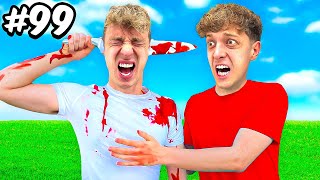 100 PRANKS in 24 STUNDEN 😱 [upl. by Oirtemed]